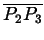 $\overline{P_{2}P_{3}}$